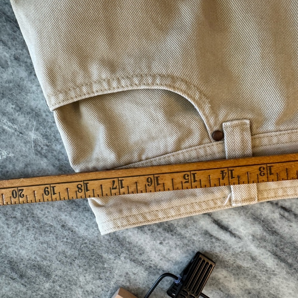 Tommy Hilfiger Cream Denim Mini Skirt - Picture 6 of 6